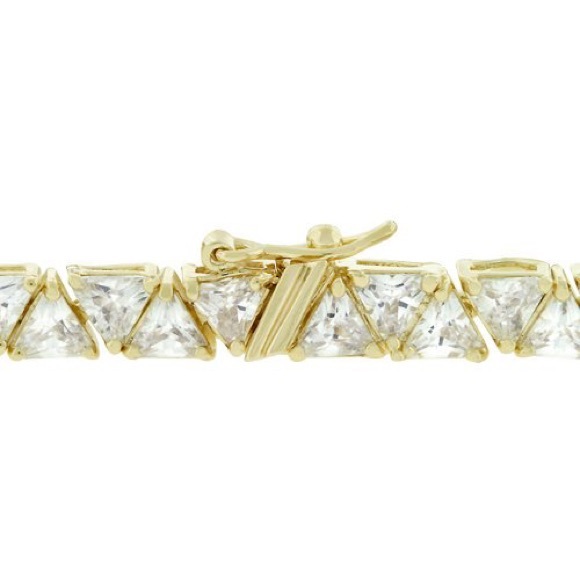 46ct Trillion Tennis Bracelet - Picture 9 of 14